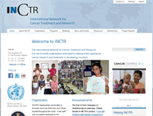 Tablet Screenshot of inctr.org